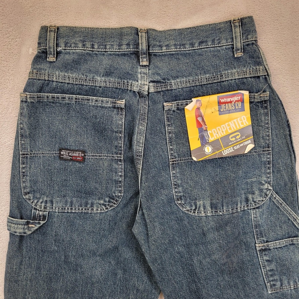 Wrangler Kids Dark Blue Carpenter Jeans